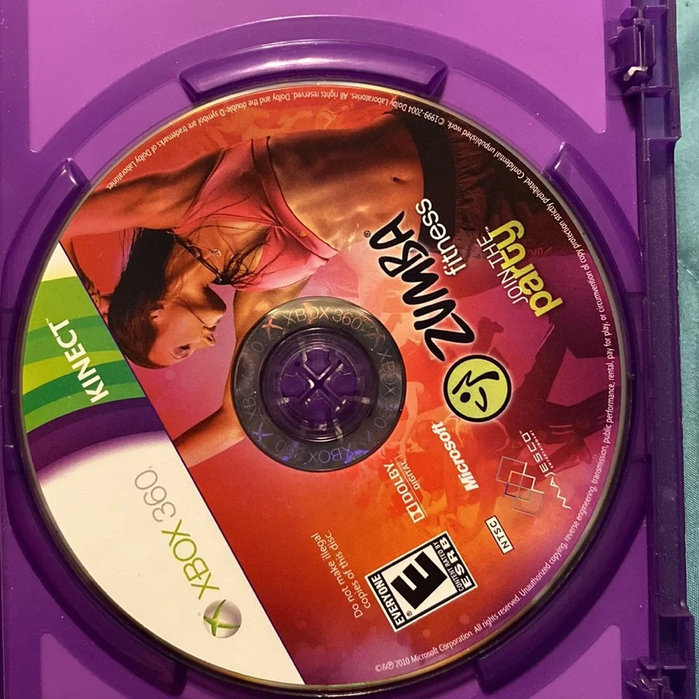 XBox 360 Kinect Zumba Fitness